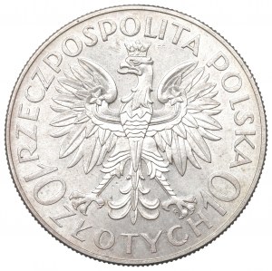 II Republic of Poland, 10 zloty 1933 Traugutt
