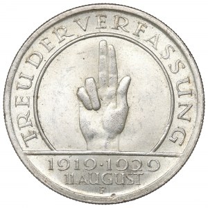 Germany, Weimar Republic, 5 mark 1929 F