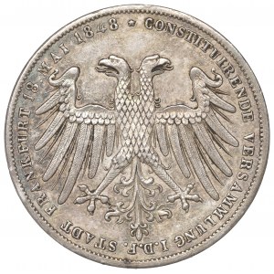 Germany, Frankfurt, Thaler 1848
