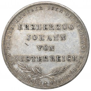 Germany, Frankfurt, Thaler 1848