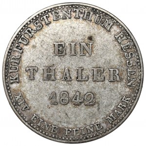 Germany, Hessen, Thaler 1842