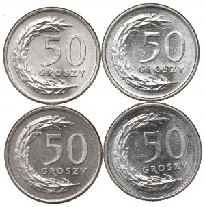 Third Republic, Set of 50 pennies 1990-91