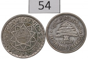 Lebanon and Morocco, Coin Set