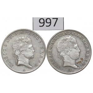 Austria, Lot 20 kreuzers 1838-42