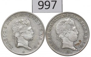Austria, Lot 20 kreuzers 1838-42