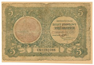 II RP, 5 zloty 1925 C - period forgery