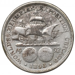 USA, 1/2 dolara 1893