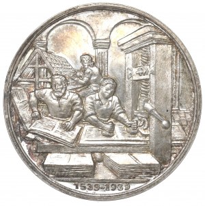 Mexico, Medal 400 Years of Printing 1939