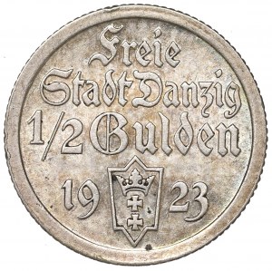 Free City of Danzig, 1/2 gulden 1923