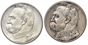 Second Republic, Set of 5 Gold 1934-36 Pilsudski