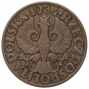 II Republic of Poland, 5 groschen 1934