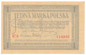 II RP, 1 Polish mark 1919 ICA