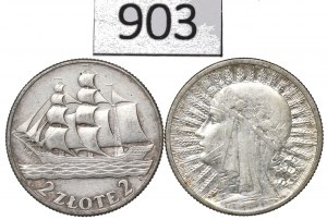II RP, Set of 2 Gold 1932-36