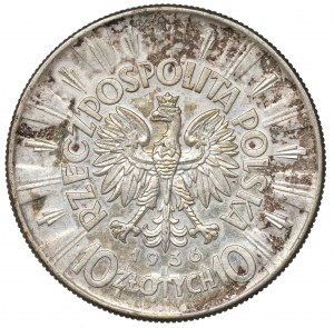 II Republic of Poland, 10 zloty 1936 Pilsudski