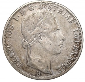Austria, Franz Joseph I, 2 florin 1859 B