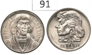 People's Republic of Poland, Set of 10 Gold 1965-66