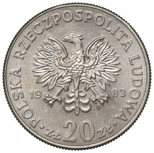 People's Republic of Poland, 20 zloty 1983 Nowotko
