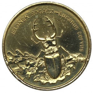 III RP, 2 gold 1997 Deerhorn