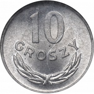 PRL, 10 groszy 1962 - GCN