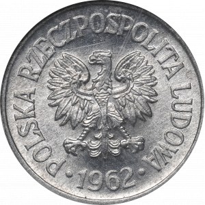 PRL, 10 groszy 1962 - GCN
