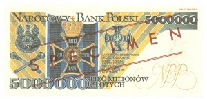 5 million 1995 - MODEL - YA 0000000 -.