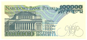 Peoples Republic of Poland, 100000 zloty 1990 AS - PMG 65EPQ