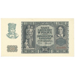 GG, 20 złotych 1940 G