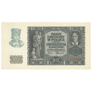 GG, 20 złotych 1940 L