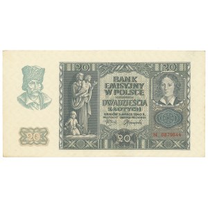 GG, 20 złotych 1940 N