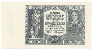 GG, 20 zloty 1940 O