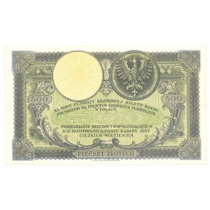 II RP, 500 złotych 1919 S.A.