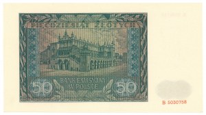 GG, 50 zloty 1941 B