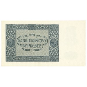 GG, 5 PLN 1941 AD