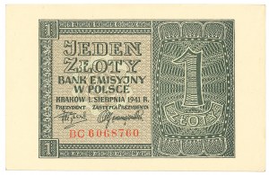 GG, 1 zloty 1941 BC