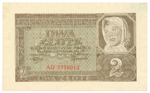 GG, 2 zloty 1941 AD