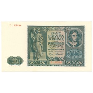 GG, 50 złotych 1941 D