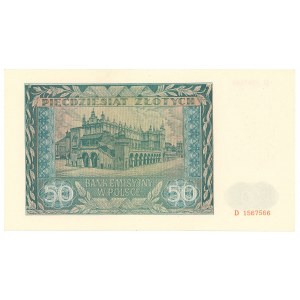 GG, 50 złotych 1941 D