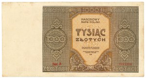 People's Republic, 1000 zloty 1945 A