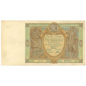 II RP, 50 złotych 1929 B.D.