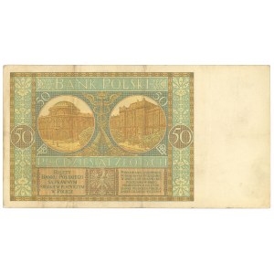 II RP, 50 złotych 1929 B.D.