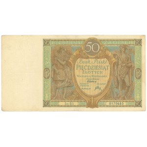 II RP, 50 złotych 1929 B.O.