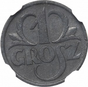 GG, 1 penny 1939 - NGC MS63