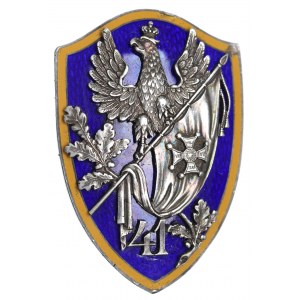 II RP, Odznaka oficerska 41 Suwalskiego Pułku Piechoty, Suwałki - Michrowski, Warszawa