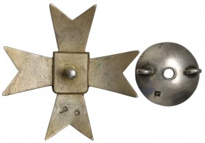 II RP, Officer's badge of the 4th Horse Rifle Regiment, Plock - Chaim Rubin