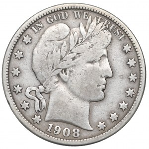 USA, Half dollar 1908 D