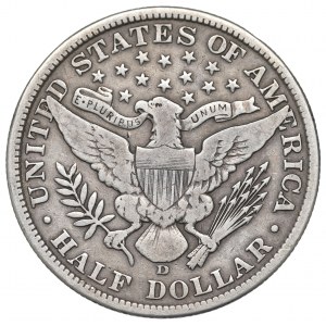 USA, Half dollar 1908 D