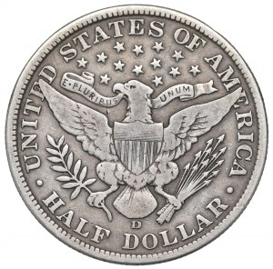 USA, Half dollar 1908 D