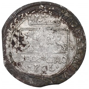 John II Casimir, 30 groschen 1663, Cracow