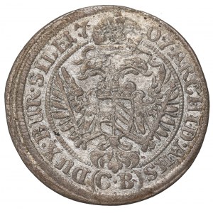 Schlesien under Habsburg, Joseph I, 3 kreuzer 1707, Brieg