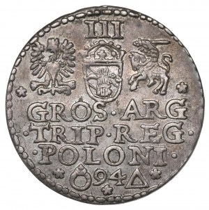 Sigismund III Vasa, 3 groschen 1594, Marienburg